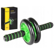 Ролик (гімнастичне колесо) для преса 4FIZJO Ab Wheel Black/Green, код: P-5907222931523