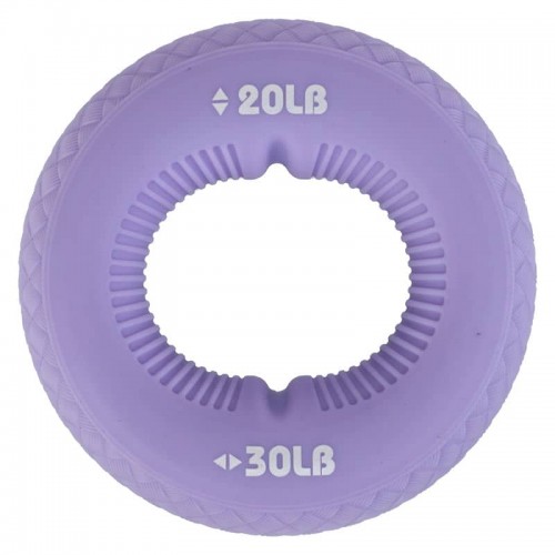 Еспандер кистьовий кільце з подвійним навантаженням Jello, навантаження 20LB-30LB, бузковий, код: FI-0651_BU