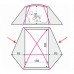 Намет Terra Incognita Adria Alu 2 місний, 2700х2200х1100 мм, вишневий, код: 4823081505839