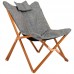 Крісло розкладне Bo-Camp Bloomsbury L Grey, код: DAS302726