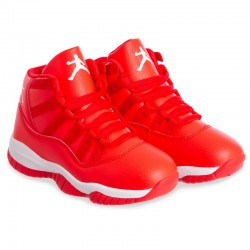 Кросівки дитячі для баскетболу Jdan розмір 34 (21,5см), червоний, код: 1801-4_34R