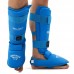 Захист гомілки та стопи для карате Zelart XL, синій, код: BO-7249_XLBL