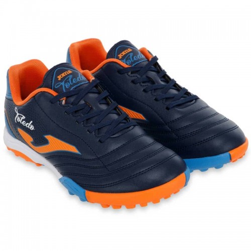 Сороконіжки дитячі Joma Toledo розмір 38-EUR/37-UKR, темно-синій-помаранчевий, код: TOJW2303TF_37 Сороконіжки дитячі Joma Toledo розмір 38-EUR/37-UKR, темно-синій-помаранчевий, код: TOJW2303TF_37