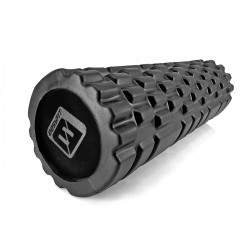 Масажний ролер EasyFit Solid Grid Roller Mini 300х100 мм, чорний, код: EF-2057-BK
