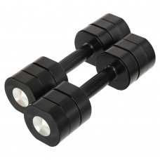 Гантелі розбірні Zelart сталеві ABS покриття, 2х3кг, чорний, код: TA-7787-6