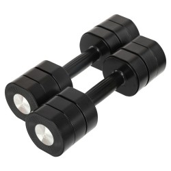 Гантелі розбірні Zelart сталеві ABS покриття, 2х3кг, чорний, код: TA-7787-6