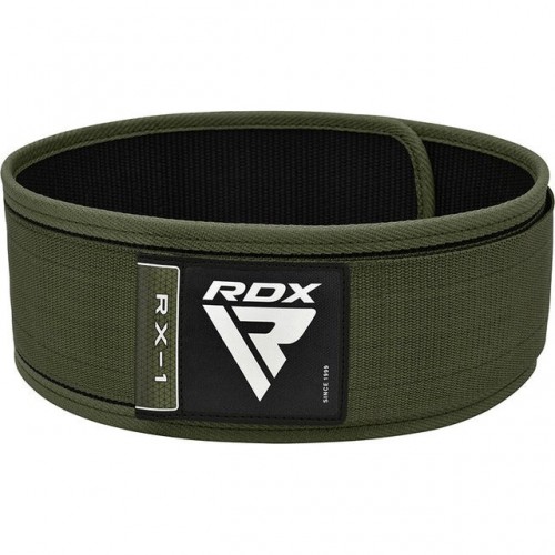 Пояс для важкої атлетики RDX RX1 Weight Lifting Belt M Army Green, код: WBS-RX1AG-M