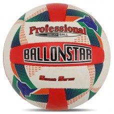 М"яч волейбольний Ballonstar №5, червоно-синій-білий, код: VB-8858-S52 М"яч волейбольний Ballonstar №5, червоно-синій-білий, код: VB-8858-S52