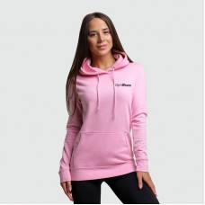 Толстовка жіноча GymBeam Clothing PRO Baby Pink XS, рожевий-чорний, код: 21681121-GB