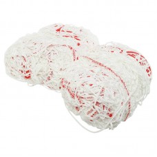 Сітка на ворота футбольні тренувальна безвузлова Star, 7500x2900х2100 мм, 2шт, білий-червоний, код: SN620 Сітка на ворота футбольні тренувальна безвузлова Star, 7500x2900х2100 мм, 2шт, білий-червоний, код: SN620