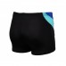 Плавки-боксери для хлопців Arena Swim Short Panel, зріст 140 см, 10 років, чорний-синій-блакитний, код: 3468336997444