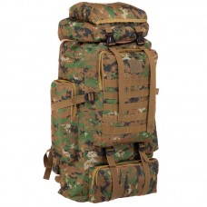 Рюкзак тактичний рейдовий Tactical 55 л., камуфляж зелений, код: TY-9188_KG