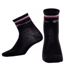 Шкарпетки спортивні Champion, розмір 40-44, чорний, код: BC-3973_BK