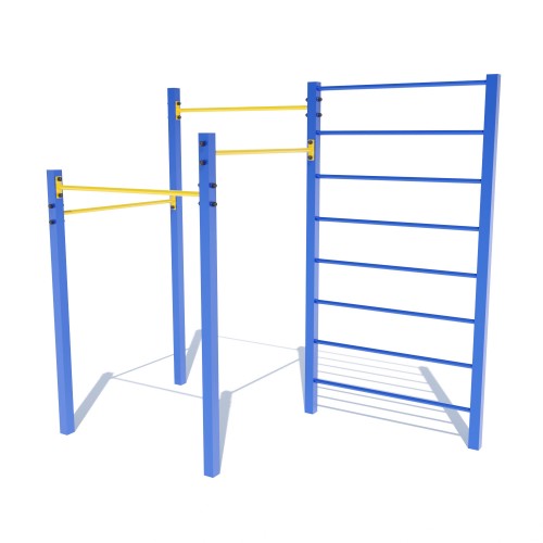 Гімнастичний комплекс Miros турнік зі шведськими сходами, код: DIO675 Гімнастичний комплекс Miros турнік зі шведськими сходами, код: DIO675