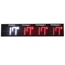 Цифровий термометр для теплиці LedPlay 1000х200х50 мм, код: 07765-ST
