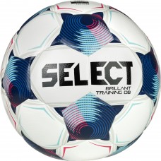 М"яч футбольний Select Brillant Training DB v25 (FIFA Basic) №4, білий-синій, код: 5703543403813 М"яч футбольний Select Brillant Training DB v25 (FIFA Basic) №4, білий-синій, код: 5703543403813