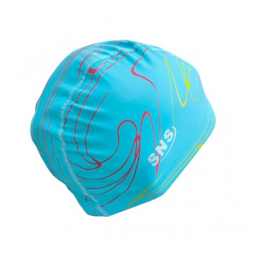 Шапочка для плавання SNS Euphoria PU-H3 блакитний, код: 12931-SNS Шапочка для плавання SNS Euphoria PU-H3 блакитний, код: 12931-SNS