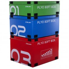 Бокс м"який пліометричний набір Zelart Plyo Boxes 90х75х30/45/60см 3шт, код: FI-3635-S52