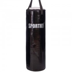 Мішок боксерський SportKo 850х320 мм, 20 кг, чорний, код: MP-3_BK