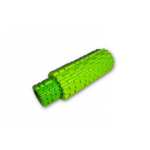 Масажний ролик EasyFit Grid Roller Double 330 мм, салатовий, код: EF-7737s-6-EF