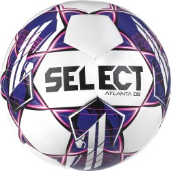 М"яч футбольний Select Atlanta DB FIFA Basic №4, білий-фіолетовий, код: 5703543317073