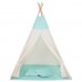 Детская палатка (вигвам) Springos Tipi XXL White/Mint, код: TIP04