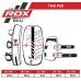 Пади для тайського боксу RDX ARM PAD F6 Matte, чорний-червоний, код: APR-F6MR