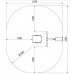 Батерфляй InterAtletika 1027х1230х2014 мм, код: SMP128.1-SM