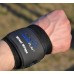 Кистьові бинти PowerPlay Gym WristT Wraps 450 мм, чорний-синій, код: PP_3081_Blue