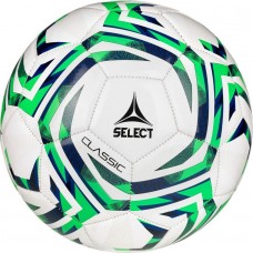 М"яч футбольний Select FB Classic v25 №4, білий-зелений, код: 5703543395361
