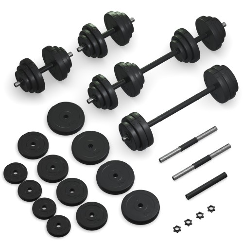 Гантелі з функцією штанги 2в1 Fit-On 38кг, код: 2020-0008