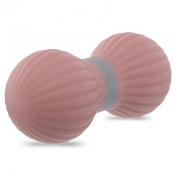 М"яч кинезиологический подвійний FitGo Duoball 14х65 мм, рожевий, код: FI-9673_P