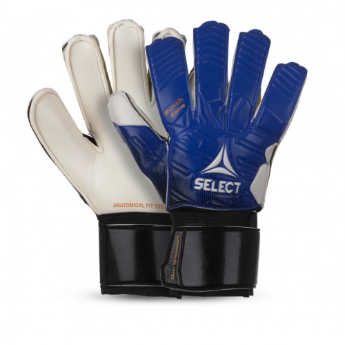 Рукавички воротарські дитячі Select Goalkeeper Gloves 03 Youth, розмір 5, синій-білий, код: 5703543316359