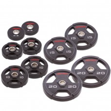Набір дисків для штанги Life Fitness 105 кг, обгумовані, D=50 мм, код: LFD105
