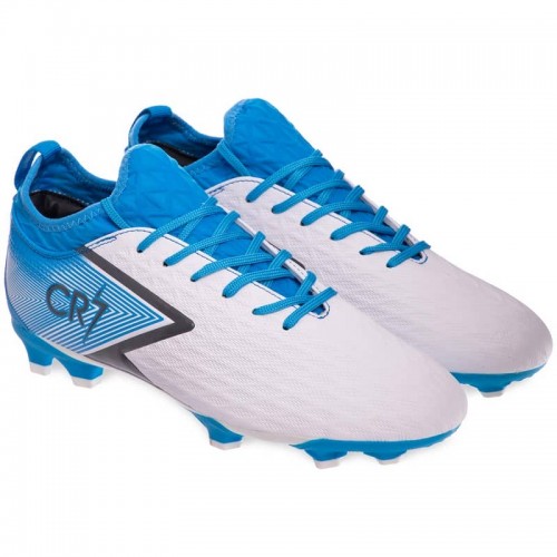 Бутси футбольні Owaxx Zosdon розмір 44 (28см), білий-блакитний, код: 190201_44WN Бутси футбольні Owaxx Zosdon розмір 44 (28см), білий-блакитний, код: 190201_44WN