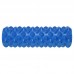 Ролер масажний циліндр (ролик мфр) FitGo Grid Rumble Roller, 450x140 мм, синій, код: FI-9395_BL