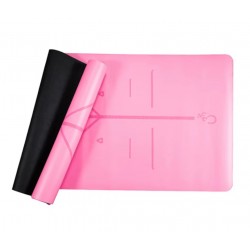 Мат для йоги Generation Fitness 183х61х0,6 рожевий, код: 523392-AX Мат для йоги Generation Fitness 183х61х0,6 рожевий, код: 523392-AX