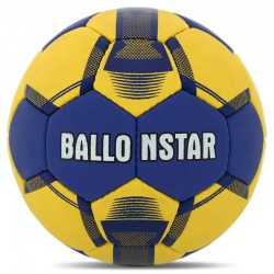М"яч для гандболу Ballonstar №3 синій-жовтий, код: HB-5043-3-S52
