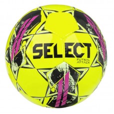 Футзальний м"яч Select Futsal Attack v22 №4, жовто-рожевий, код: 5703543298426