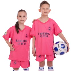 Форма футбольна дитяча PlayGame Real Madrid гостьова, розмір 24, вік 10років, зріст 130-135, код:  CO-2479_24