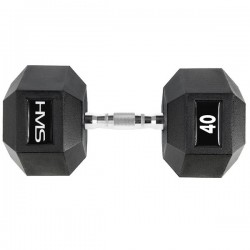 Гантель HMS Hex Pro 1х40 кг, код: 17-66-127-IN