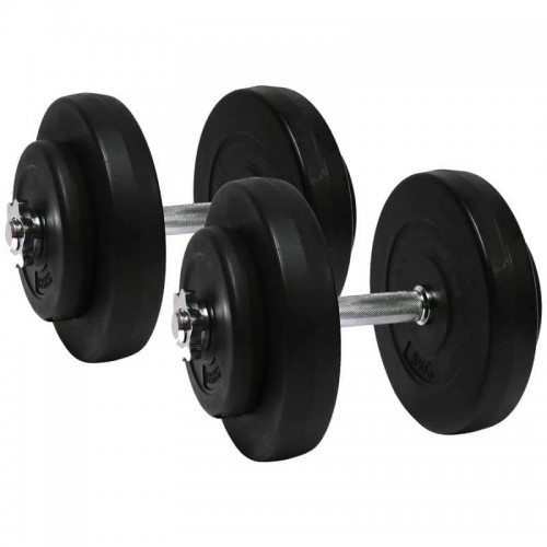 Гантелі WCG 2х10 кг з металевим грифом, код: 02010M-IF Гантелі WCG 2х10 кг з металевим грифом, код: 02010M-IF