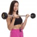 Штанга фіксована пряма обрезиненная Zelart Rubber Coated Barbell 10кг, код: TA-2685-10-S52