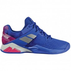 Кросівки для тенісу жіночі Babolat Propulse Fury clay women princess розмір 36, синій-рожевий, код: 3324921620329