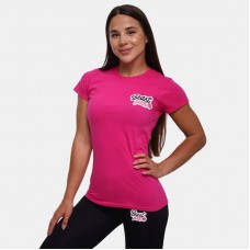 Футболка жіноча спортивна BeastPink Fuchsia XXL, фуксія, код: 217336-GB