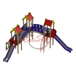 Ігровий комплекс Miros "Вагаелка", код: DIO817