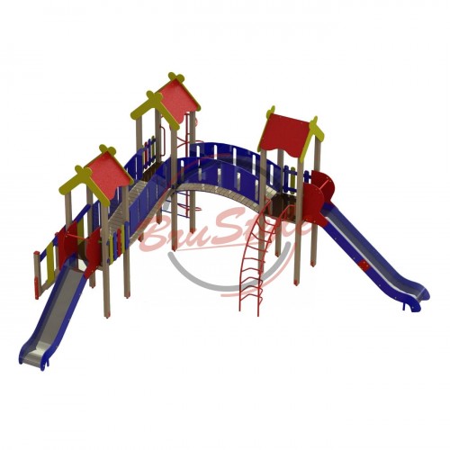 Ігровий комплекс Miros "Вагаелка", код: DIO817 Ігровий комплекс Miros "Вагаелка", код: DIO817