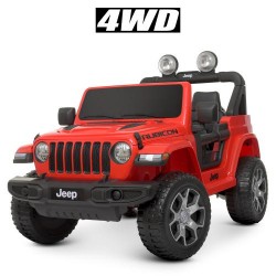 Дитячий електромобіль Джип Bambi Jeep, червоний, код: M 4176EBLR-3-MP