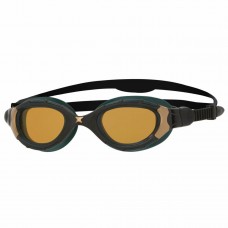 Окуляри для плавання Zoggs Predator Flex Polarized Ultra Reactor розмір R, чорно-золоті, код: 749266029294