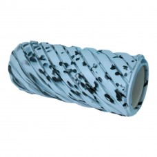 Масажний валик Хвилі SNS XW7-33-KM 33 см, хвилясто-сірий, код: 11026-SNS